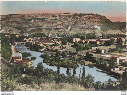 I10-82) SAINT ANTONIN NOBLE VAL (TARN ET GARONNE)  VUE GENERALE  - (COULEURS - 2 SCANS) - Saint Antonin Noble Val