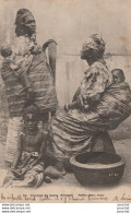 I9- FEMMES DU CAYOR (SENEGAL)  - (EDITEUR FORTIER , DAKAR - OBLITERATION DE 1901 - 2 SCANS) - Senegal