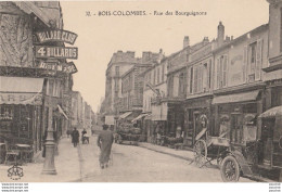 I7-92) BOIS COLOMBES - RUE DES BOURGUIGNONS  - (ANIMEE - BILLARD CLUB - 2 SCANS) - Colombes