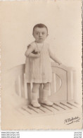 I2- 47) AGEN - CARTE PHOTO A. BALISTAI  - JEUNE ENFANT AGENAIS - (2 SCANS) - Agen