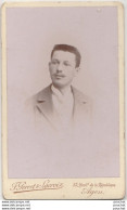 I2- 47) AGEN - CDV F. PERRET & LACROIX - VERS 1870 1880 - JEUNE HOMME AGENAIS  - (2 SCANS)  - Agen