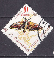 (Rumänien 1960) Insekten Saturnia Pyri O/used (A5-20) - Papillons