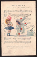Cartolina Illustrata Bambini In Operetta I Pagliacci - Viaggiata - 1900-1949