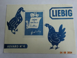 BUVARD BLOTTING PAPER  ALIMENTAIRE POTAGESLIEBIG BUVARD N° 4 - Food