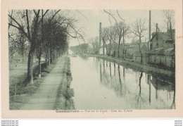 I24-82) CASTELSARRASIN -  VUE SUR LE CANAL - COTE DES USINES - (2 SCANS) - Castelsarrasin