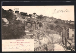 AK Dresden-Loschwitz, Die Erste Berg-Schwebebahn Der Welt  - Dresden