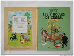 TINTIN - LES 7 BOULES DE CRISTAL - B39 - 1970 - ETAT MOYEN - Tintin