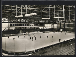 AK Halle /Saale, Blick In Die Eissporthalle  - Autres & Non Classés