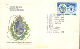 732650 MNH URUGUAY 1992 22 CONFERENCIA REGIONAL PARA AMERICA LATINA Y EL CARIBE - Uruguay