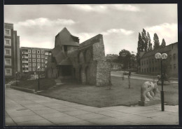 AK Gera, Die Restaurierte Stadtmauer Am Stadtgraben  - Gera