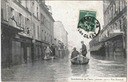 CPA Carte Postale France Paris Inondation De 1910 Rue Surcouf  VM81570 - Paris Flood, 1910