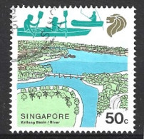 SINGAPOUR. N°520 Oblitéré De 1987. Canoë. - Canoë