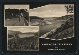 AK Wendefurt Im Harz, Ansichten Der Rappbode-Talsperre  - Autres & Non Classés