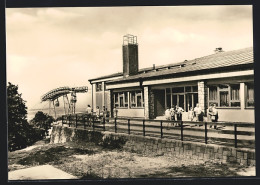 AK Thale /Harz, Bergstation Der Personenschwebebahn Am Hexentanzplatz  - Thale