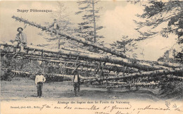 01-BUGEY- FORET DU VALROMEY- ABATTAGE DES APINS DANS LES FORETS DU VALROMEY - Non Classés