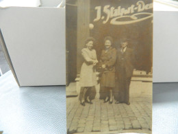 MONS:PHOTO CARTE DE LA FAMILLE STALPORT PLOMBIER RUE D'HAVRE - Mons