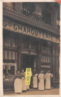 MARSEILLE (Bouches-du-Rhône) - Grande Charcuterie, Maison Merentié - Carte-Photo, Voyagé 1906 (2 Scans) - Non Classés
