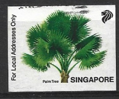 SINGAPOUR. N°696 Oblitéré De 1993. Palmier. - Bäume