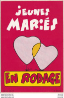 J26- AUTO COLLANT DORCHY - HUMOUR -  JEUNE MARIES - EN RODAGE  - (2 SCANS) - Humour