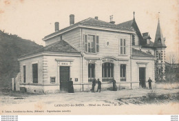 J26-34) LAMALOU LES BAINS (HERAULT) L' HOTEL DES POSTES   - (ANIMEE - 2 SCANS) - Lamalou Les Bains