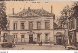 J25- 36) LA CHATRE (INDRE)  LA MAIRIE - (ANIMEE - CAMION - 2 SCANS - La Chatre