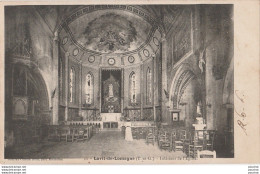 J23- 82) LAVIT DE LOMAGNE (TARN ET GARONNE) INTERIEUR DE L ' EGLISE - (OBLITERATION DE 1906 - 2 SCANS) - Lavit