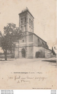 J23- 82) LAVIT DE LOMAGNE (TARN ET GARONNE) L ' EGLISE - (PETITE ANIMATION - OBLITERATION DE 1904 - 2 SCANS) - Lavit