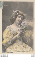 J14- ARTISTE FEMME - FRAU - LADY -  D. DIDIER - PAR STEBBING , PARIS - (OBLITERATION DE 1904 - 2 SCANS) - Künstler