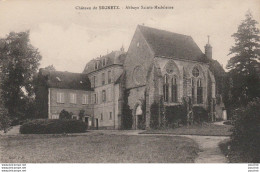 J13-77) ROZAY EN BRIE - CHATEAU SEGRETZ  - ABBAYE MADELEINE  - (2 SCANS) - Rozay En Brie