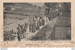 J13- 21) ALISE SAINTE REINE - LA PROCESSION - (TRES ANIMEE - OBLITERATION DE 1903 - 2 SCANS) - Sonstige & Ohne Zuordnung