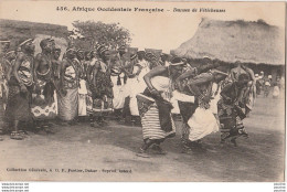 J11- AFRIQUE OCCIDENTALE FRANCAISES - DANSES DE FETICHEUSES  - (EDITEUR FORTIER , DAKAR - 2 SCANS)  - Sénégal