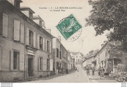 J9- 19) LA ROCHE - CANILLAC (CORREZE) LA GRAND'RUE  - (ANIMEE - PERSONNAGES - HABITANTS - VILLAGEOIS) - Autres & Non Classés