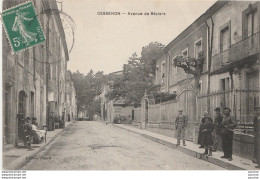 J8- 34) CESSENON (HERAULT) AVENUE DE BEZIERS  - 5ANIMEE - PERSONNAGES - HABITANTS - VILLAGEOIS) - Autres & Non Classés