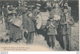 J8- JAPAN -  LA FANFARE DES LEPREUX DE GOTEMBA AU JAPON  - (TRES ANIMEE - MUSIQUE - 2 SCANS) - Autres & Non Classés