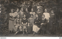 J3- 49) ANGERS - 1926 - CARTE PHOTO BUYSE - BONNAURE ANGERS - INSTITUTION ? COLLEGE ? LYCÉE DE FILLES - 2 SCANS  - Angers