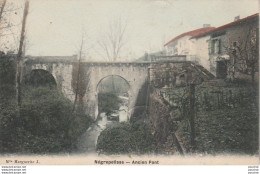 J1- 82) NEGREPELISSE (TARN ET GARONNE)  ANCIEN PONT  - (COULEURS - 2 SCANS) - Negrepelisse