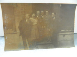 MONS:PHOTO CARTE DE LA FAMILLE STALPORT PLOMBIER RUE D'HAVRE - Mons