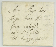 Izegem 1810 Pour Brugge Bruges - 1794-1814 (Französische Besatzung)