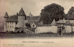 VIRIEU-SUR-BOURBRE   (  ISERE )    LE CHATEAU-FORT - Virieu