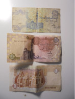 Die Letzten 25 Piaster- Und 1 Pfund–Geldscheine Ägyptens - Aegypten