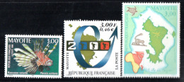 Mayotte - ( 3 ** Timbres Neuf) - Other & Unclassified