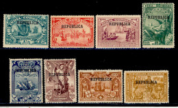 ! ! Portuguese India - 1913 Vasco Gama (Complete Set) - Af. 246 To 253 - MH (ns033) - Portugees-Indië