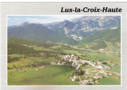 CPSM DE LUS LA CROIX HAUTE VUE GENERALE AERIENNE - Sonstige & Ohne Zuordnung