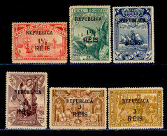 ! ! Portuguese India - 1914 Vasco Gama (Complete Set) - Af. 305 To 310 - MH (ns034) - Portugees-Indië