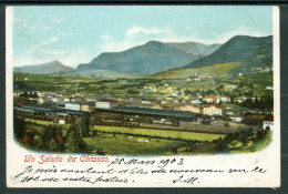 11531 TI  - CHIASSO - Un Saluto Da Chiasso - Litho - Stazione E Vista Generale Su Chiasso - Autres & Non Classés