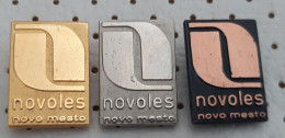 NOVOLES Novo Mesto  Wood Industry,  Kitchen, Furniture Slovenia Pins - Trademarks
