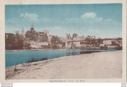 K25-47) CASTELMORON SUR LOT (LOT ET GARONNE)  LA PLAGE - (2 SCANS)  - Castelmoron