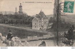 K23-38) BOURGOIN - CHATEAU DE ROZIERE  - (ANIMEE - PERSONNAGES) - Bourgoin