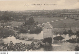 K24-72) SAINT MARCEAU (SARTHE)  MOULIN DE LA CHADENIERE  - (2 SCANS) - Autres & Non Classés