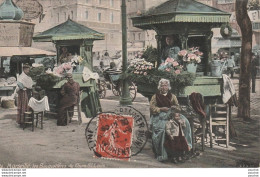 K20- 13) MARSEILLE - LES BOUQUETIERES DU COURS SAINT LOUIS - (DESSIN - LES KIOSQUES - FLEURISTES) - Canebière, Stadscentrum